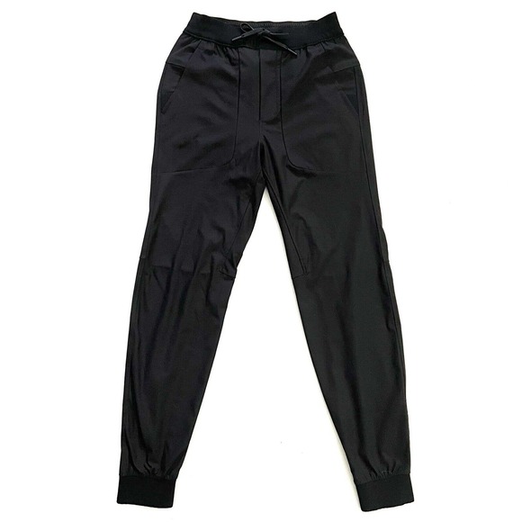lululemon athletica Pants Lululemon Men Solid Black Warpstreme 3